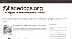 Desktop Screenshot of facedocs.org