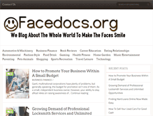 Tablet Screenshot of facedocs.org
